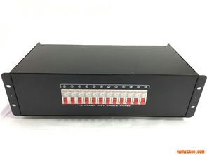 专业舞台灯光12路配电箱直通箱 广州厂家直销，打造CA001中国音响第一网信赖的安全电源方案